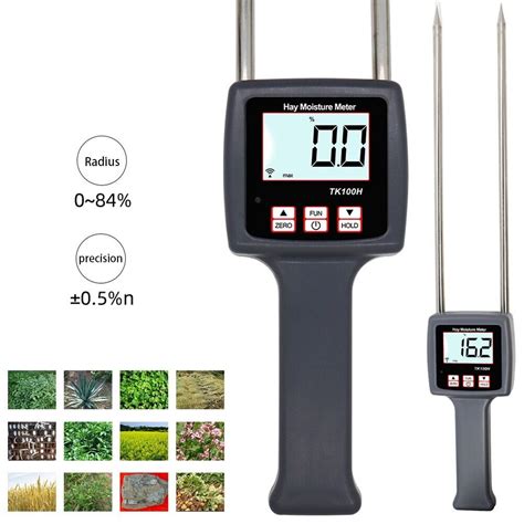 ebay hay moisture meter|handheld moisture tester for hay.